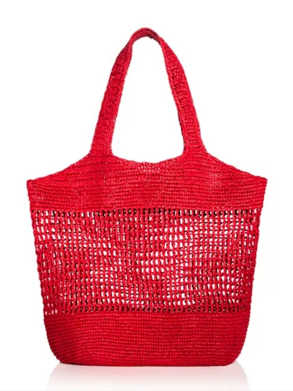 Aqua Woven Straw Bag NWOT